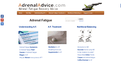 Desktop Screenshot of adrenaladvice.com